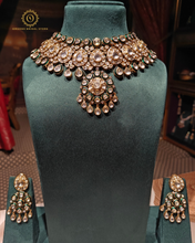 Polki Kundan necklace with tikka Hjp13108541