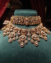 Polki Kundan necklace with tikka Hjp37151642
