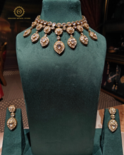Polki Kundan necklace with tikka Hjp4181172