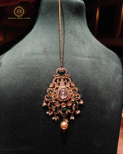 Polki Kundan necklace with tikka Hjp51159188