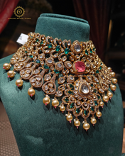 Polki Kundan necklace with tikka Hjp51159188