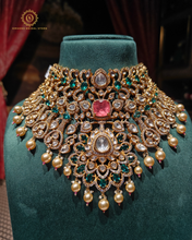 Polki Kundan necklace with tikka Hjp51159188