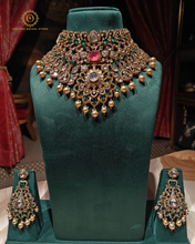 Polki Kundan necklace with tikka Hjp51159188