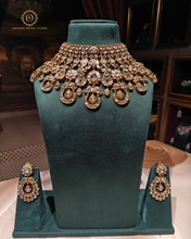 Polki Kundan necklace with tikka Hjp54170987