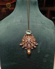 Polki Kundan necklace with tikka Hjp55111237