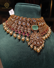 Polki Kundan necklace with tikka Hjp55111237