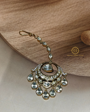 Polki Kundan necklace with tikka Hjp57136199