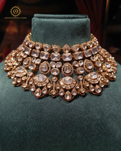 Polki Kundan necklace with tikka Hjp57136199