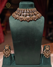 Polki Kundan necklace with tikka Hjp57136199