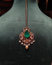 Polki Kundan necklace with tikka Hjp73131479
