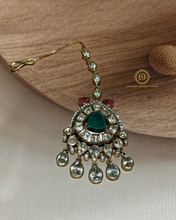 Polki Kundan necklace with tikka Hjp81103541
