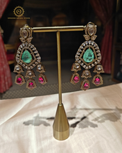 Polki Kundan necklace with tikka Hjp87120231