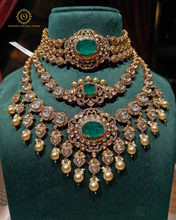Polki Kundan necklace with tikka Hjp87141322