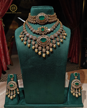 Polki Kundan necklace with tikka Hjp87141322