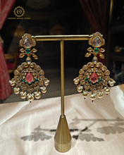 Polki Kundan necklace with tikka Hjp87153597