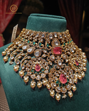 Polki Kundan necklace with tikka Hjp87153597