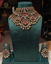 Polki Kundan necklace with tikka Hjp87153597