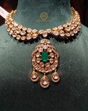 Polki Kundan necklace with tikka Hjp9768755