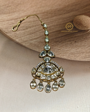 Polki Kundan necklace with tikka Hjpa47151988