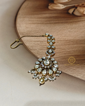 Polki Kundan necklace with tikka Np40151050