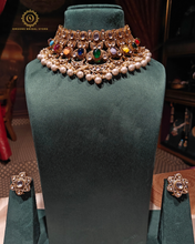 Polki Kundan necklace with tikka Sjwt4048150