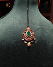 Polki Kundan necklace with tikka Hjp87141322