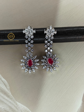 Ruby Lab Grown Diamond Necklace Set OS4038040