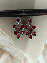 Ruby Lab Grown Diamond Necklace Set OS4039040