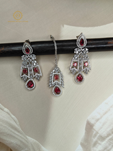 Ruby Lab Grown Diamond Necklace Set OS4054040