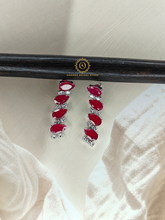 Ruby Lab Grown Diamond Necklace Set PDMVT4018840