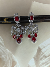 Ruby Lab Grown Diamond Necklace Set RNK40140440