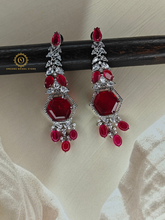 Ruby Lab Grown Diamond Necklace Set RNK4060040
