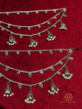 Silver Ear kanchain Saj405950