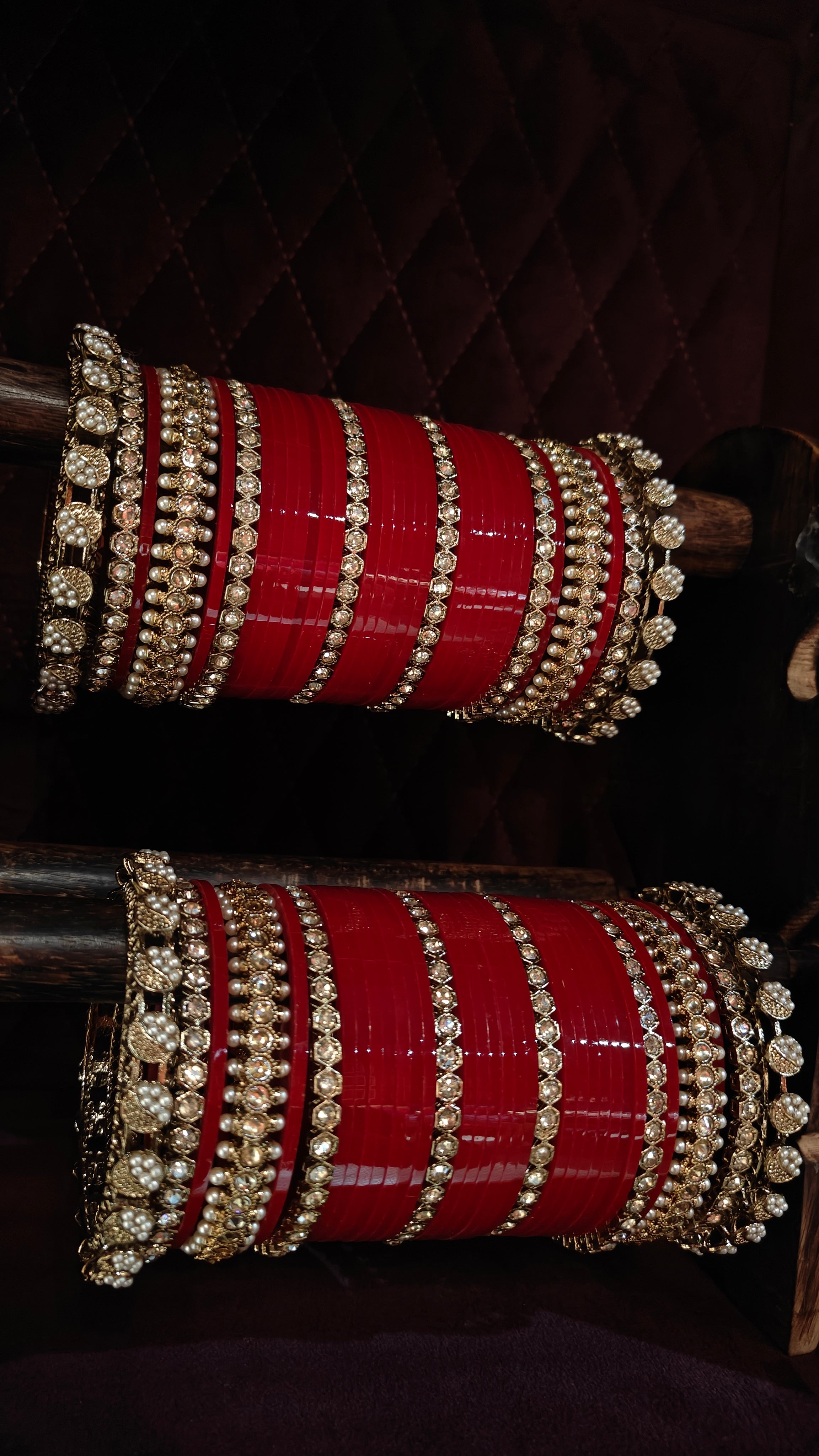 Churaha Railing Buy Best Collection of Customized Wedding Bridal Chuda's Online – Om ...