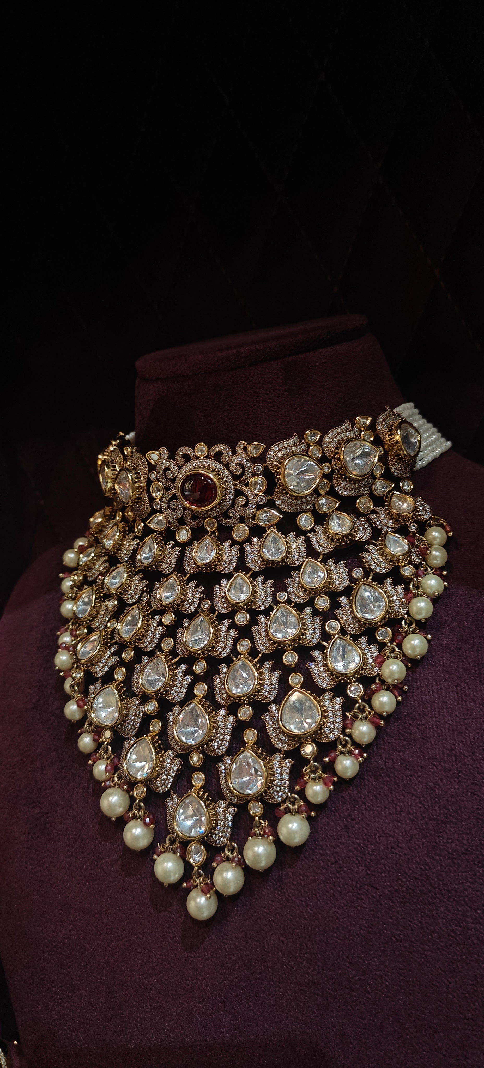 Uncut Kundan Bridal Set