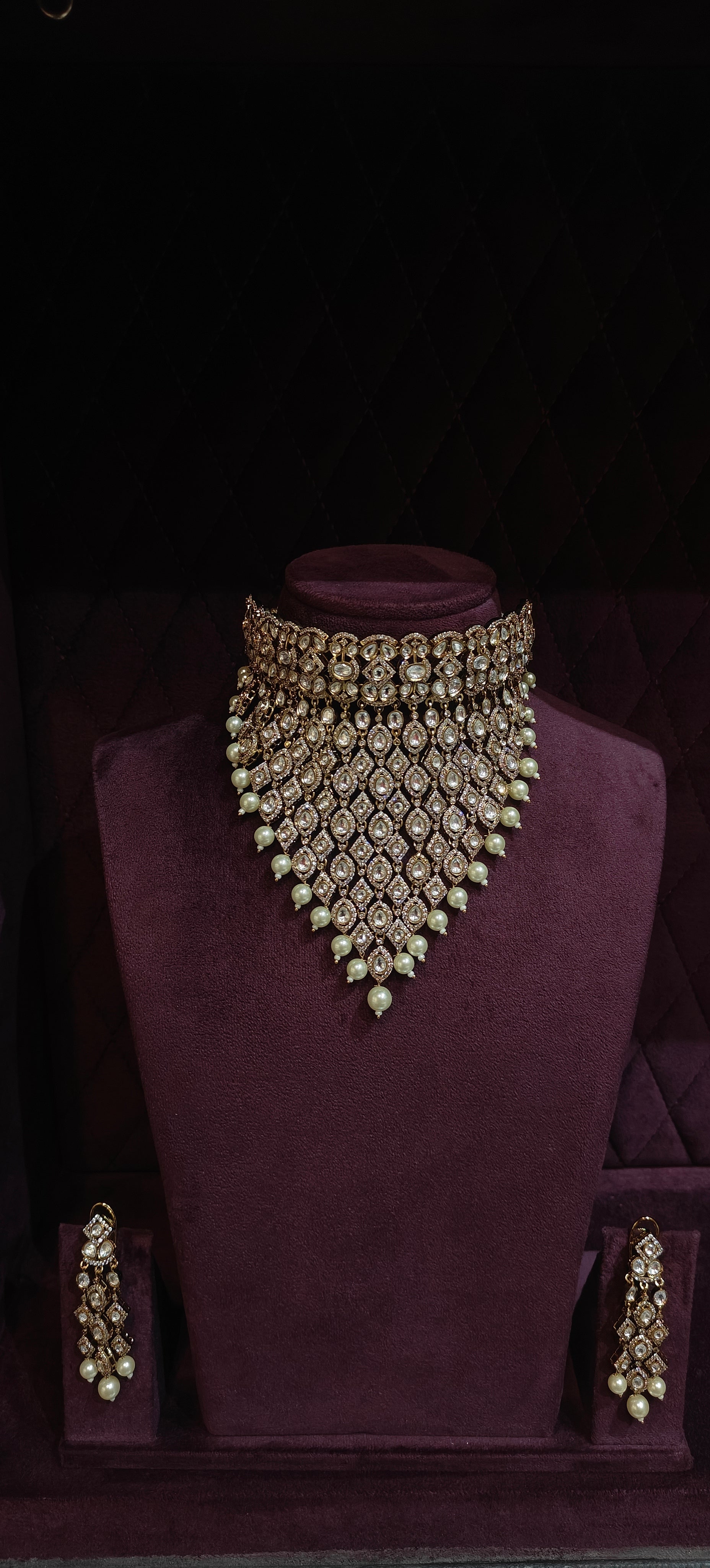 Uncut Kundan Bridal Set